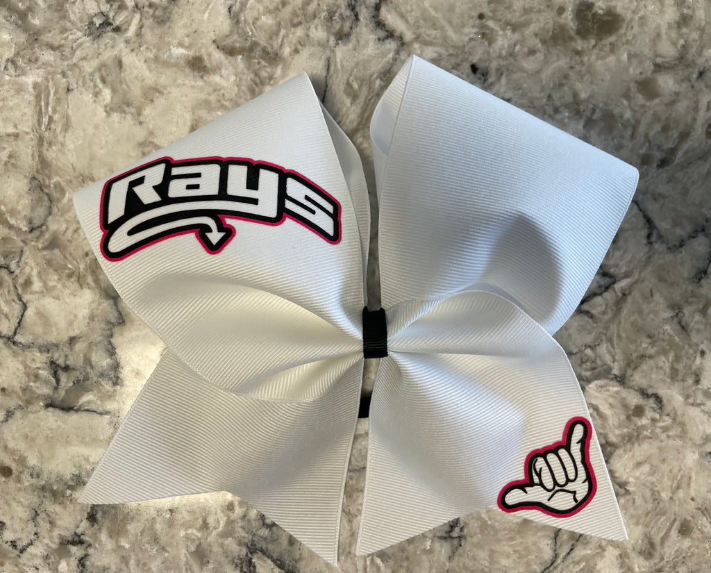 Practice Bow - White & Pink