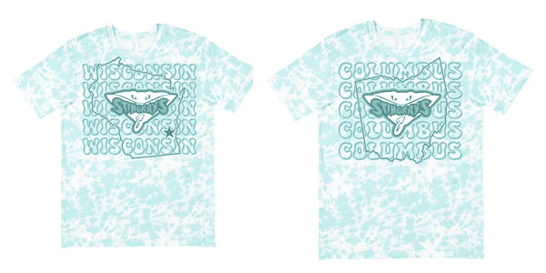 Location Island Tie Dye T-Shirt