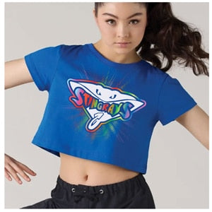 Stingrays Rainbow Burst - Crop Shirt
