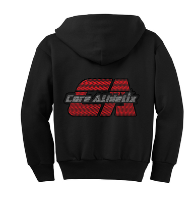 Youth bling Zip Up Hoodies